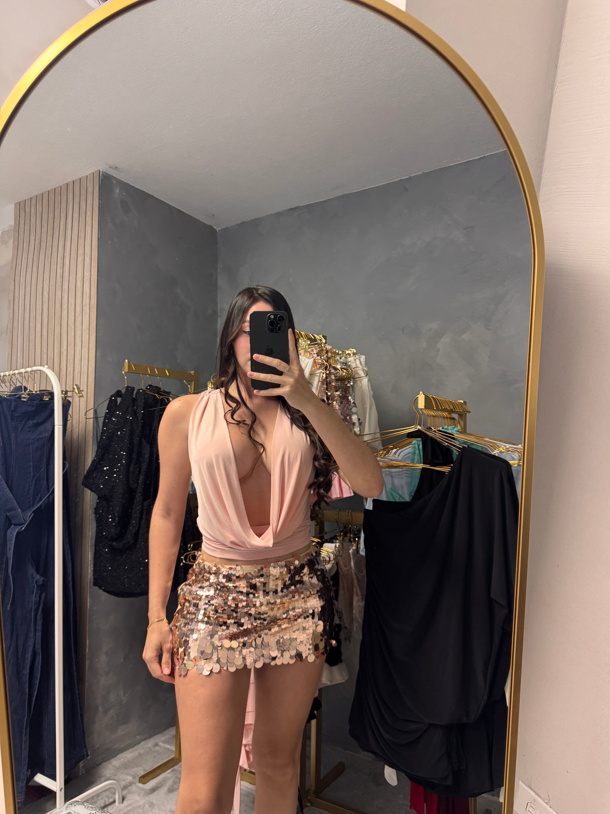 Pink top