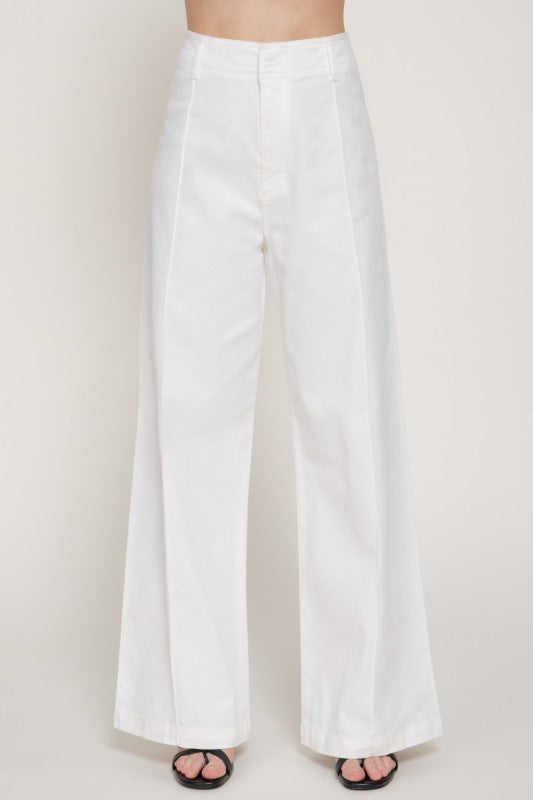 High Waisted Wide Leg Pant