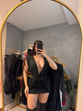 Goddess Black Dress