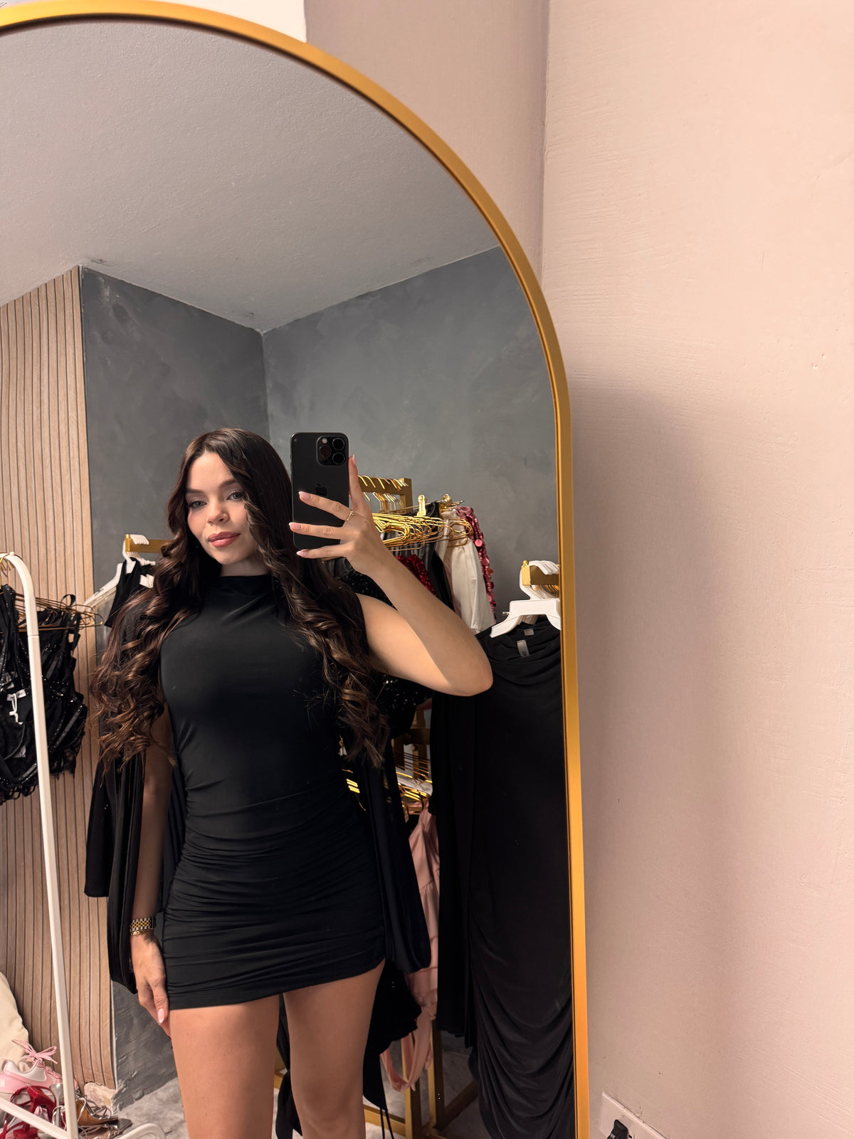 Baller black dress
