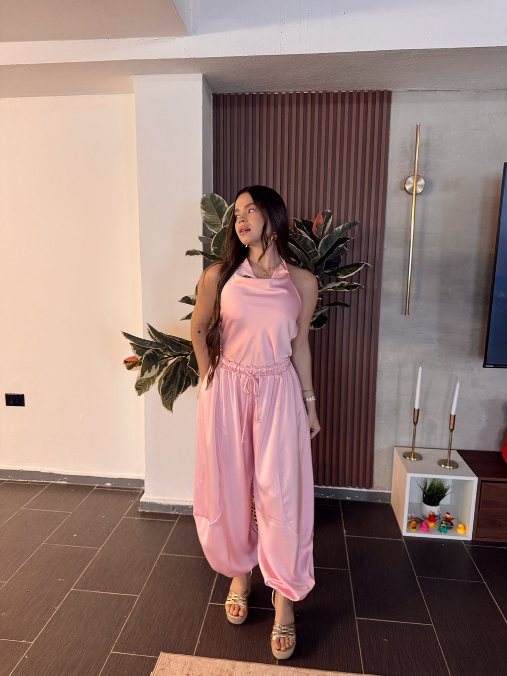 Pinky bubble jogger set