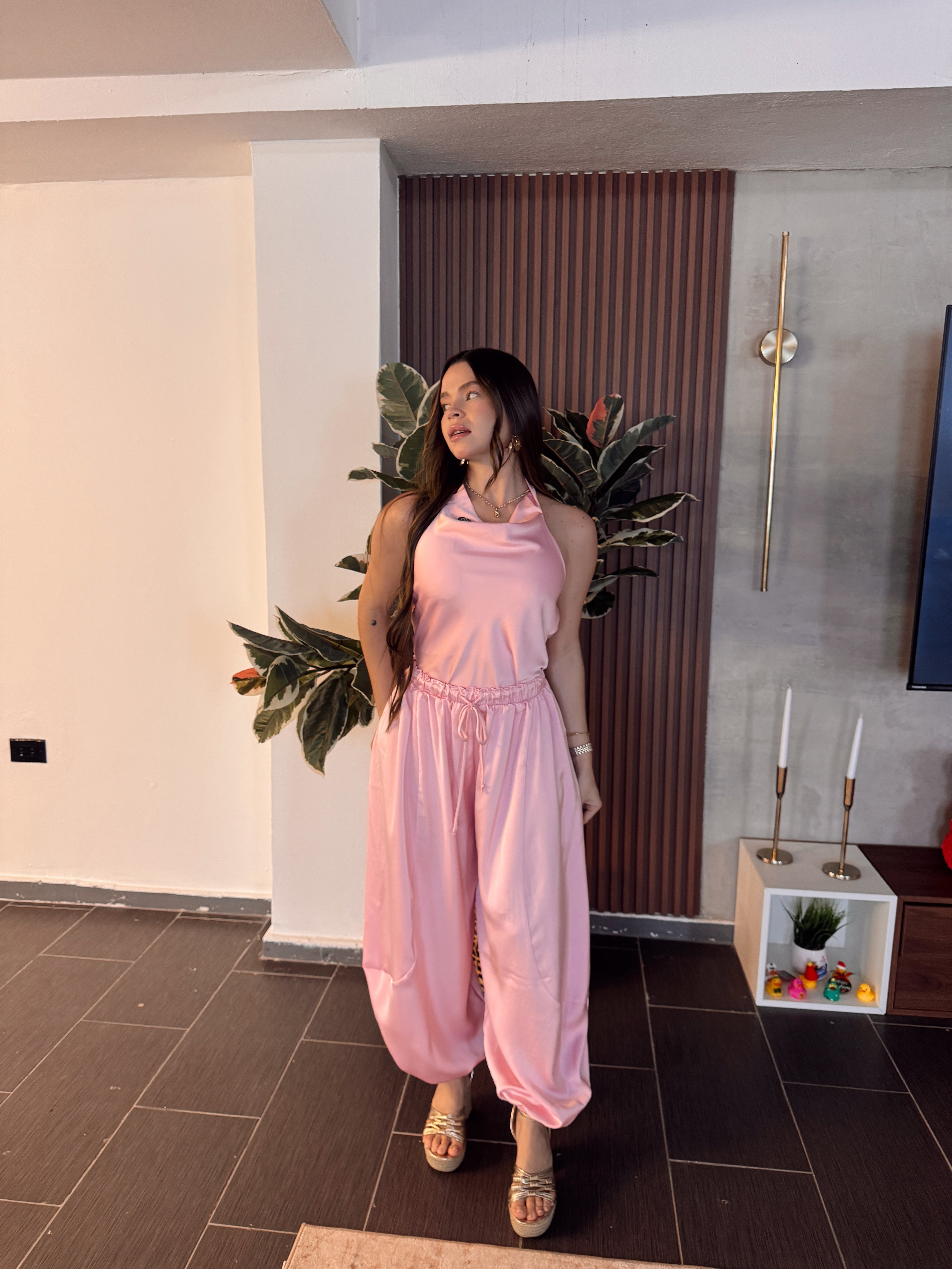 Pinky bubble jogger set