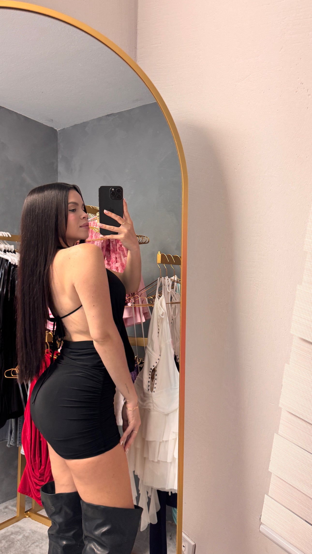 Ousi Black dress