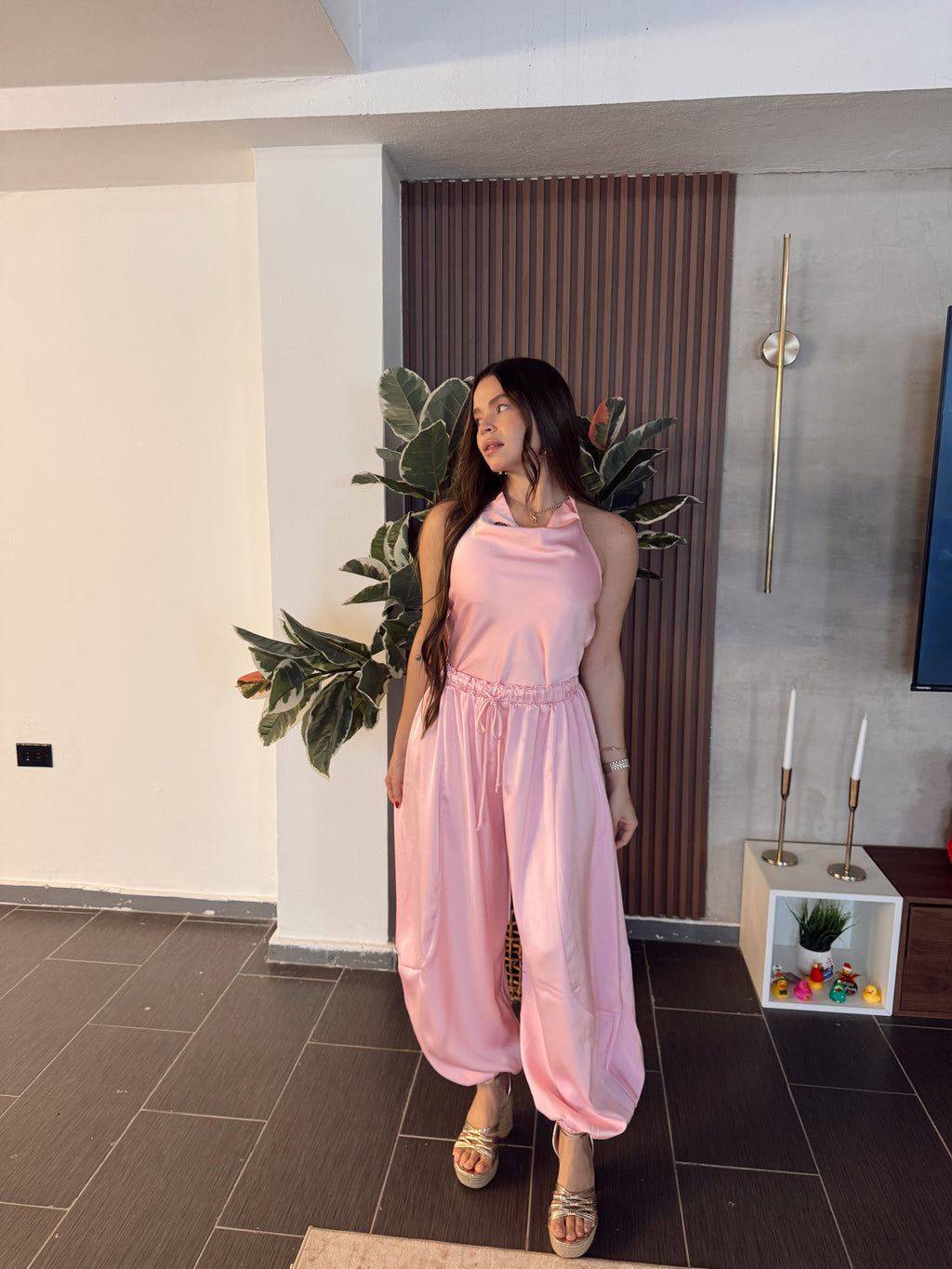 Pinky bubble jogger set