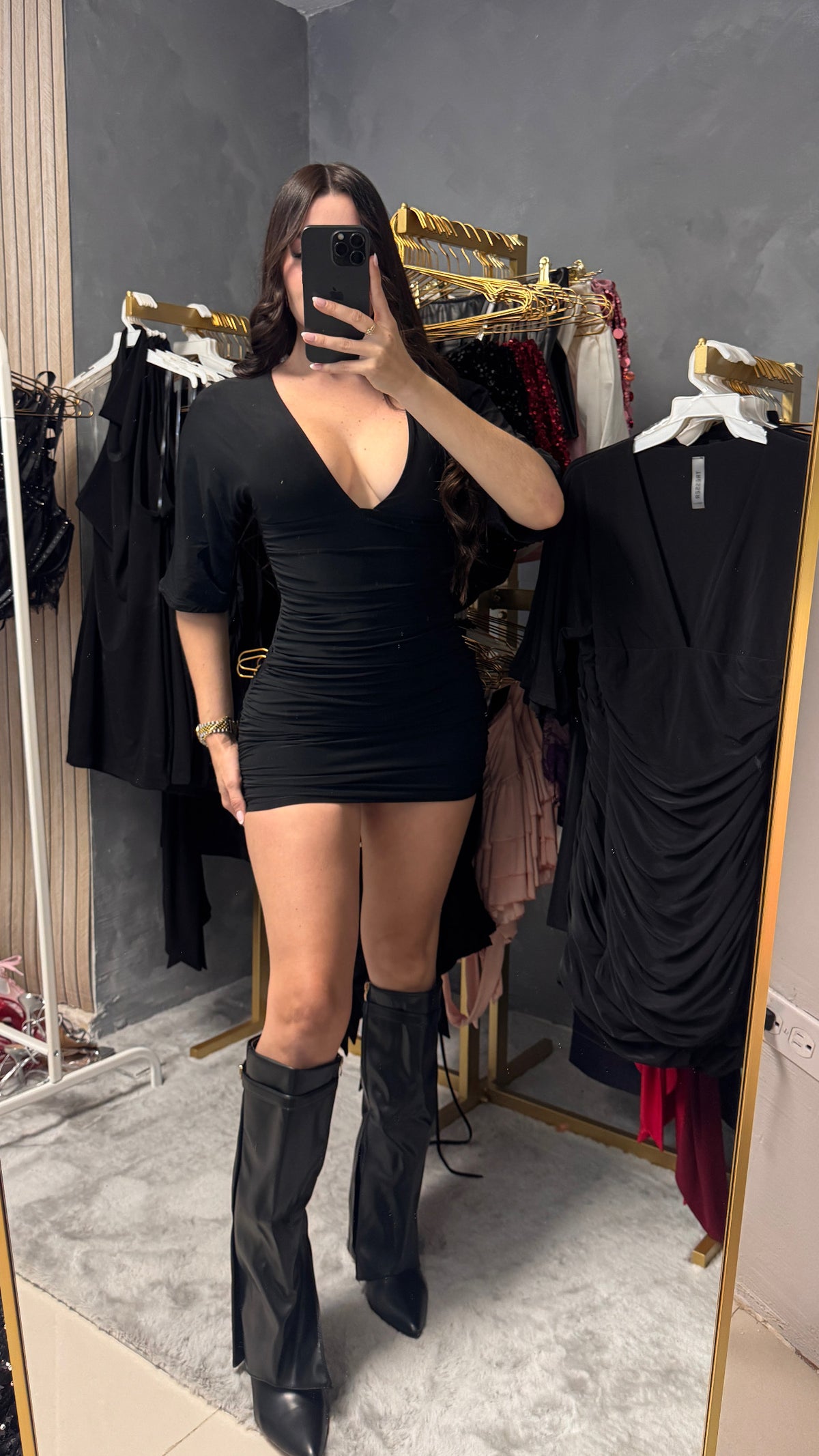 IA black dress