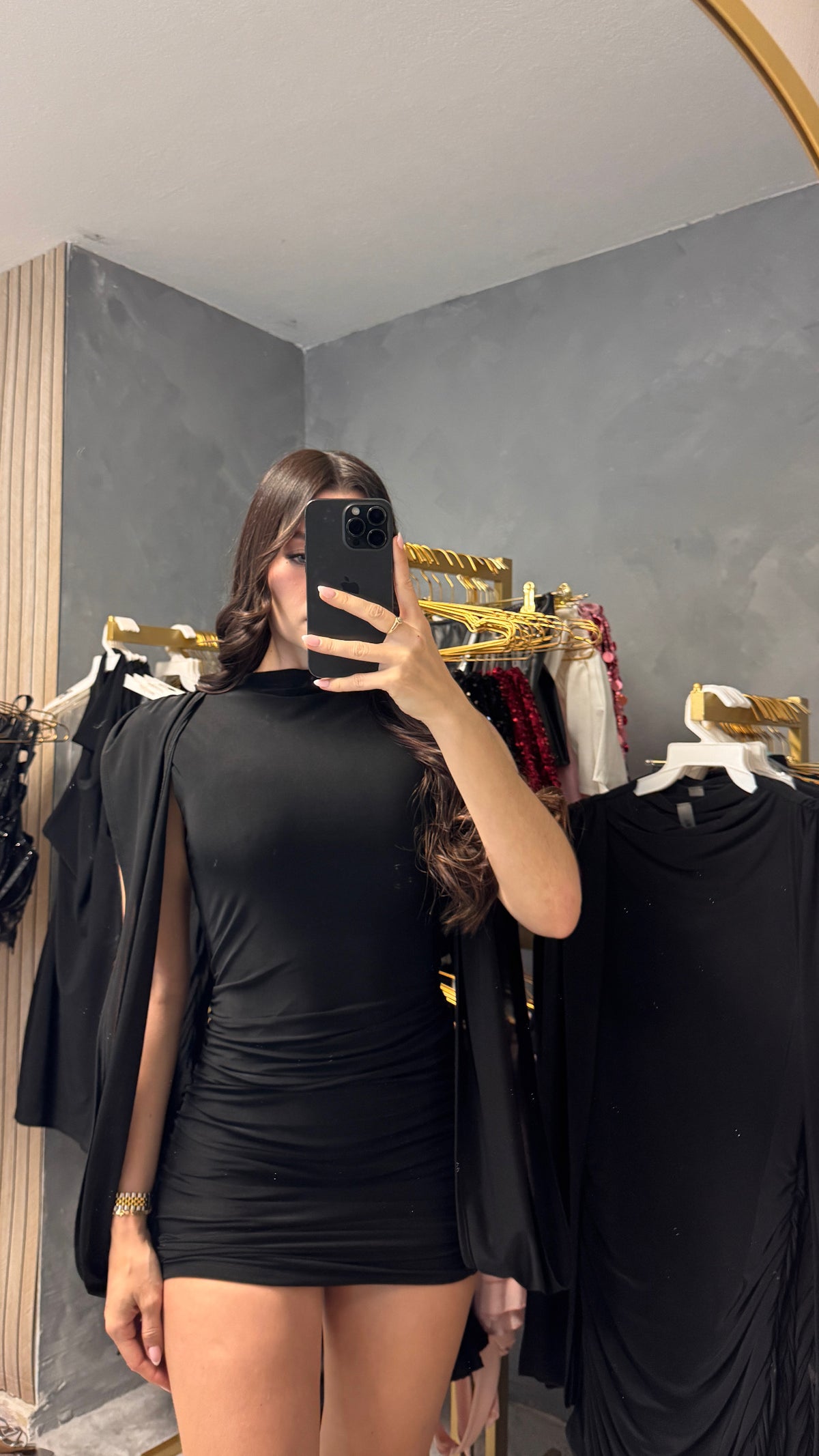 Baller black dress
