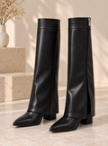 Black boots